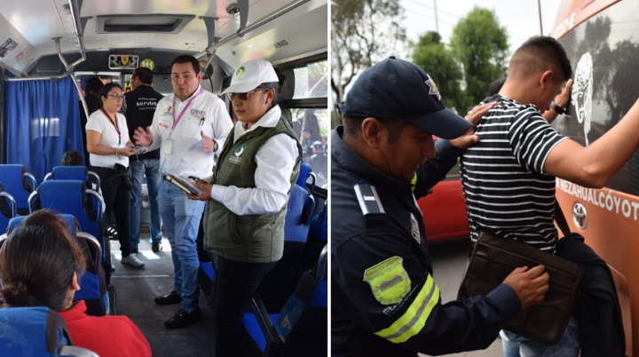 Gobierno del Edomex fortalece operativos con perspectiva de Género en transporte público