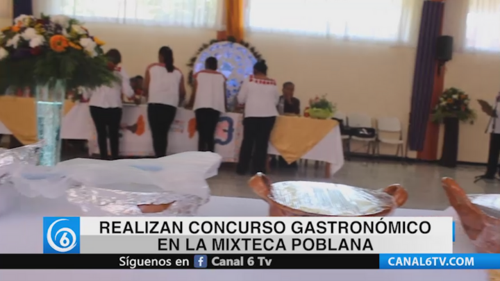 Realizan concurso gastronómico en la Mixteca poblana