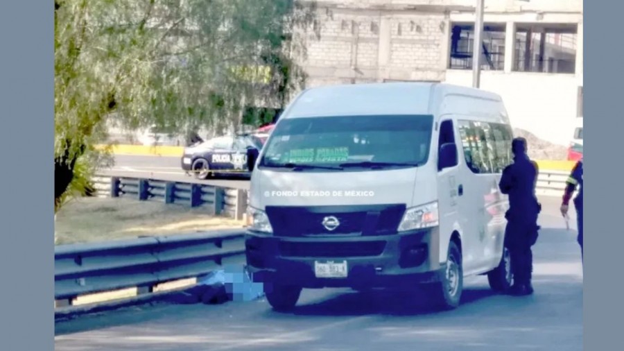 Muere pasajero durante un asalto en Ecatepec