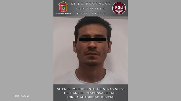Masculino es vinculado a proceso por el presunto asesinato de una menor en Ecatepec