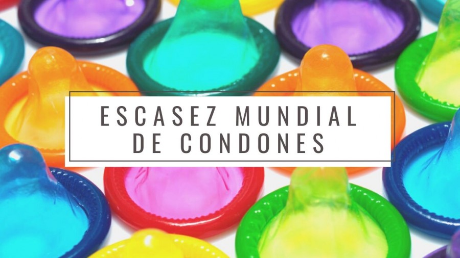Escasez mundial de condones