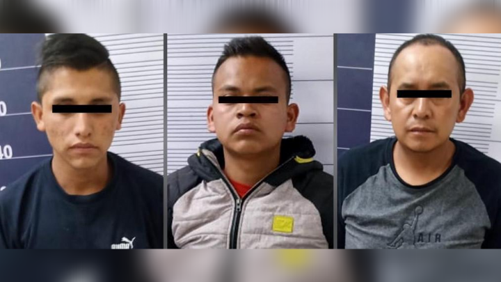 Procesan a tres individuos por asaltos violentos en Chalco