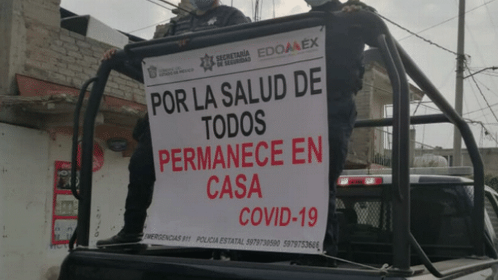 Por fase 3, alertan en el EDOMEX con perifoneo este virus lo paramos todos