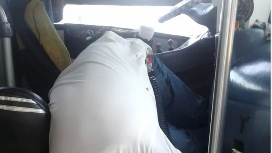 Homicidio en el transporte público de Chimalhuacán