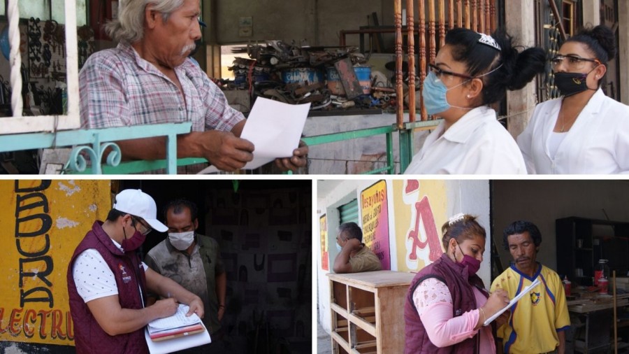 Valle de Chalco reforzó campañas de información sobre el coronavirus