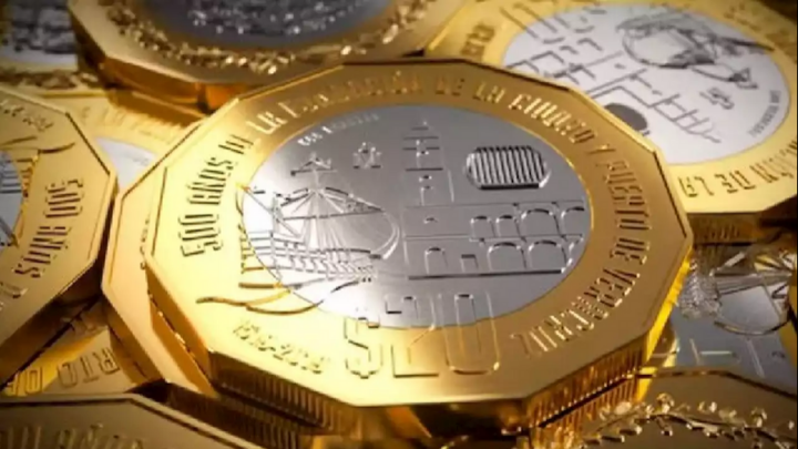 Banco de México pone en circulación nueva moneda de 20 pesos