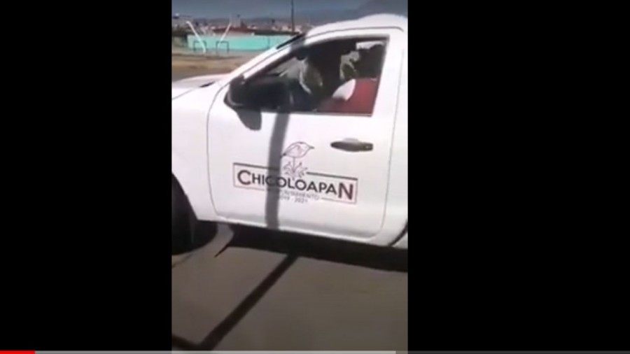 Captaron riñas a bordo de una unidad policial de Chicoloapan