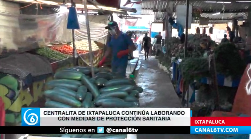 Centralita de Ixtapaluca continúa laborando con medidas de protección sanitaria