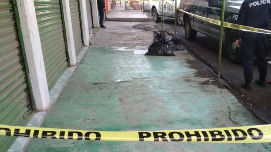 Encuentran tres bolsas de plástico con retos humanos en Chicoloapan