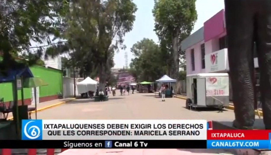 Ixtapaluquenses deben exigir los derechos que le corresponden: Maricela Serrano