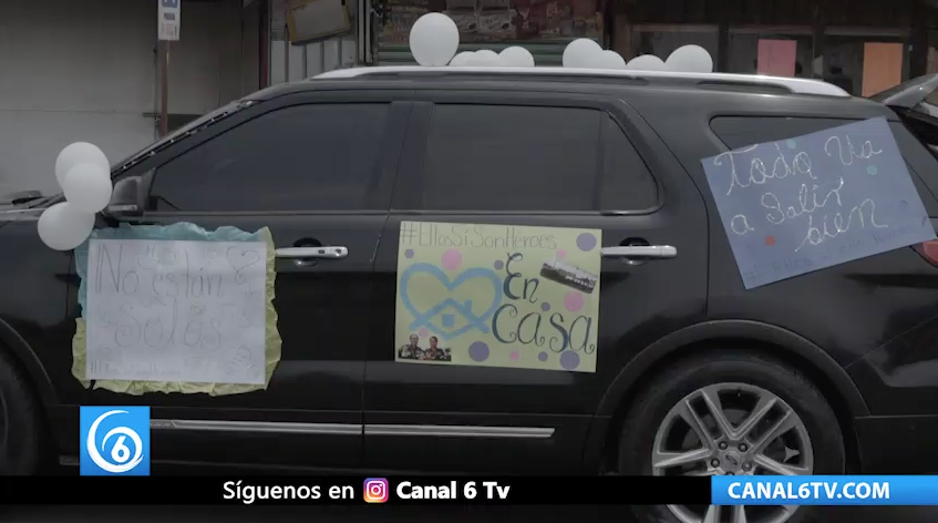 En Ixtapaluca dan muestras de agradecimiento a personal de salud