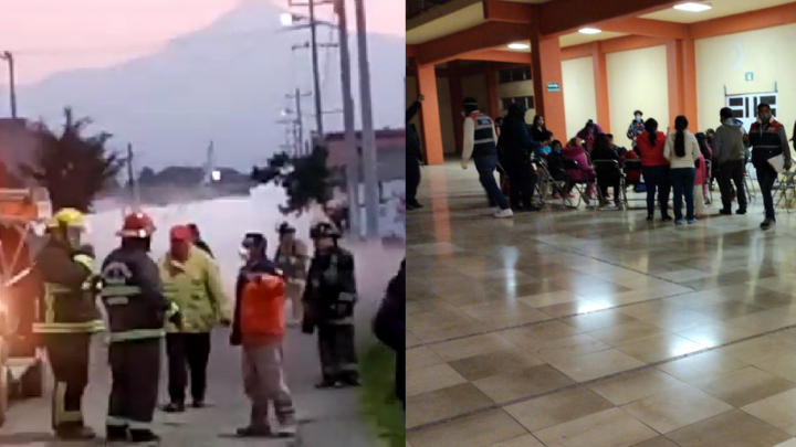 Desalojan a mil personas tras fuga de gas en Amozoc en Puebla