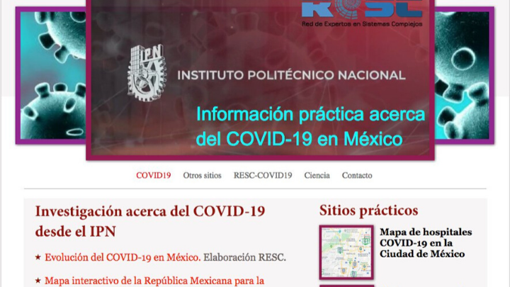 IPN crea página web de consulta y ayuda sobre Covid-19