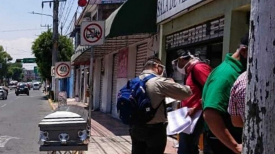 Procesos fúnebres alterados en el Estado de México