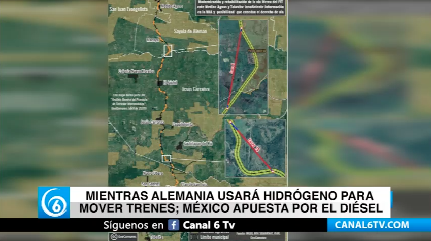 Mientras Alemania usará hidrógeno para mover trenes; México apuesta por el diésel