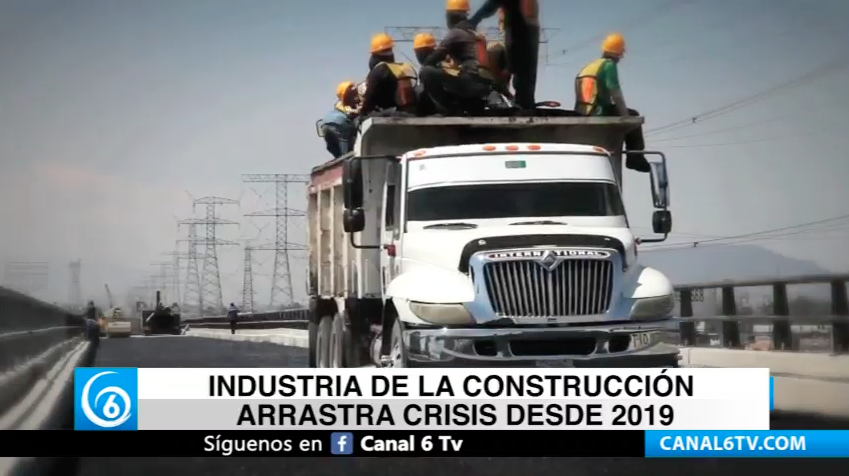 Industria de la construcción arrastra crisis desde 2019