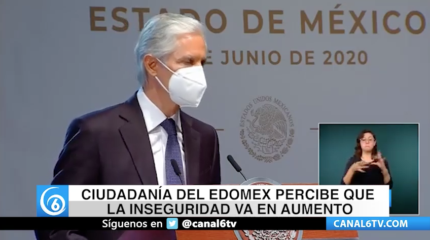 Ciudadanía del Edomex percibe que la inseguridad va en aumento