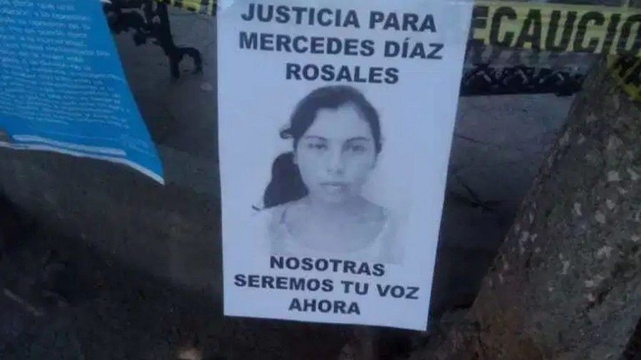 Exigen justicia por el feminicidio de Mercedes en Texcoco