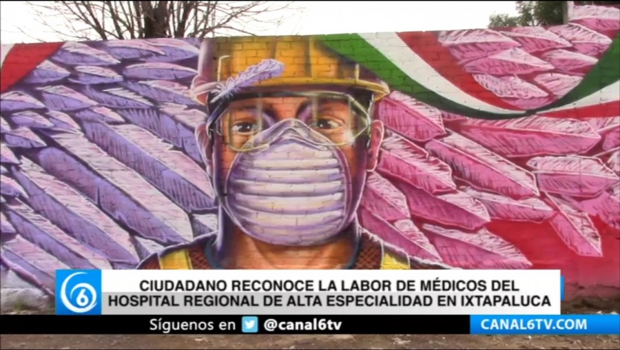 Ciudadano reconoce la labor de médicos del Hospital Regional de Alta Especialidad en Ixtapaluca