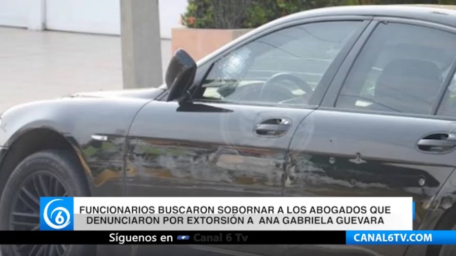 Funcionarios buscaron sobornar a los abogados que denunciaron por extorsionar a Ana Gabriela Guevara