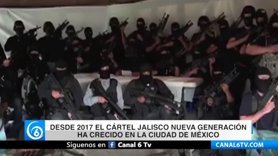 Desde 2017, el Cártel Jalisco Nueva Generación ha crecido en la CDMX