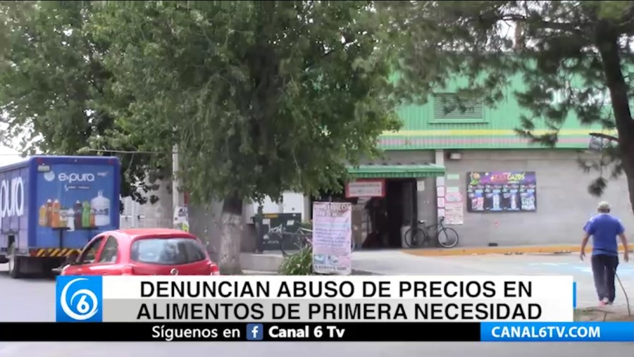 Denuncian abuso de precios en alimentos de primera necesidad