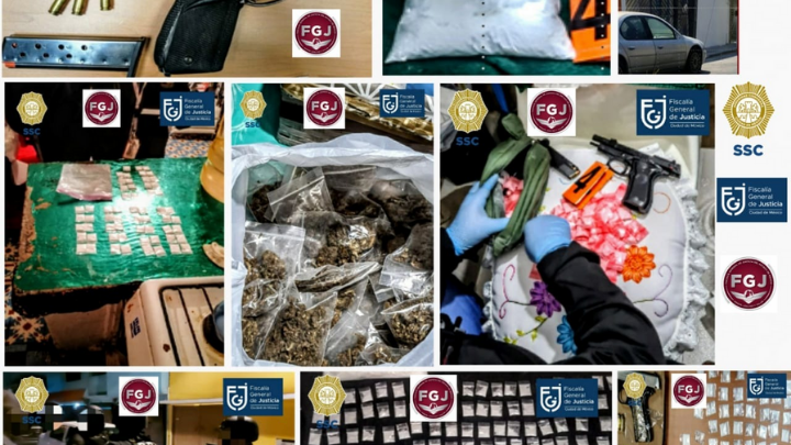 Hay siete detenidos tras cateos en Cdmx y Edomex