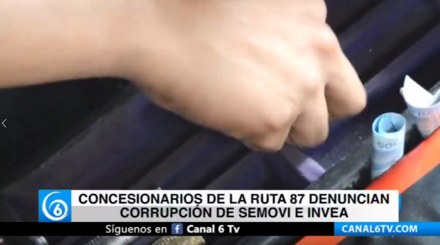Concesionarios de la ruta 87 de transporte público denuncian corrupción de SEMOVI e INVEA