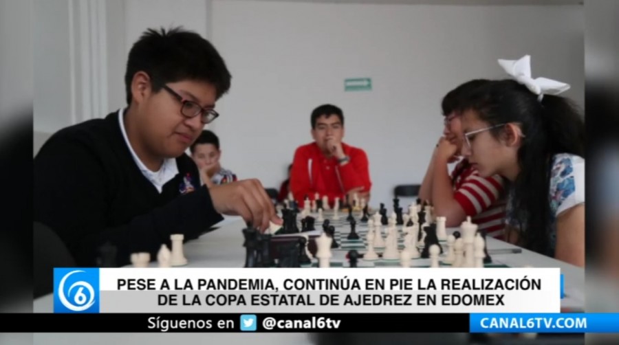 Pese a la pandemia, continúa en pie la realización de la copa estatal de ajedrez en Edomex