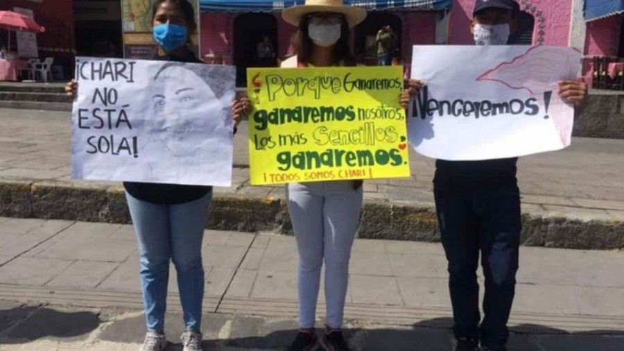 Manifestantes defienden a líder social que Barbosa quiere encarcelar sin motivo aparente
