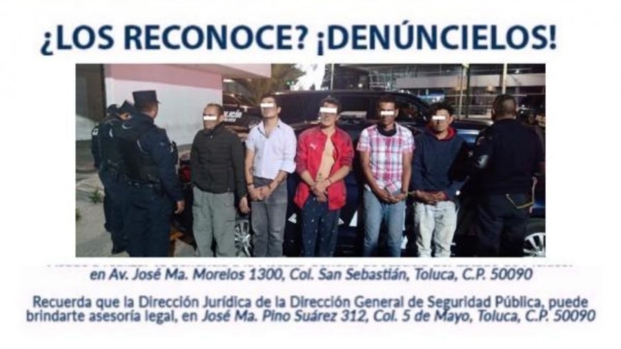 Intentan linchar a supuestos ladrones en Toluca