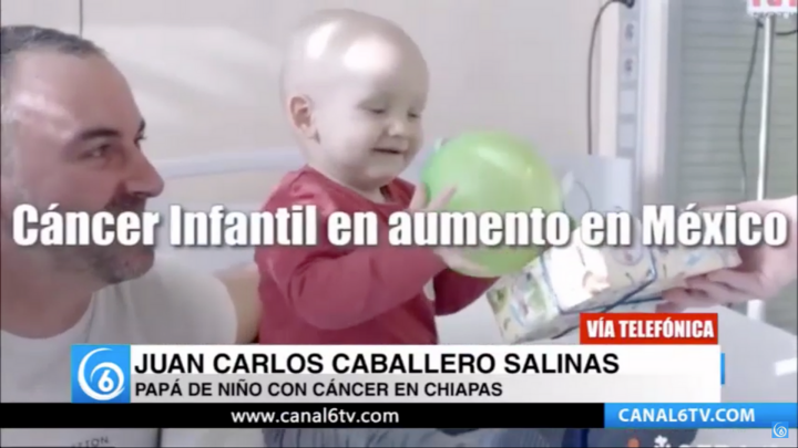 Entrevista con Juan Carlos Caballero Salinas sobre la situación de los niños con cáncer en Chiapas.