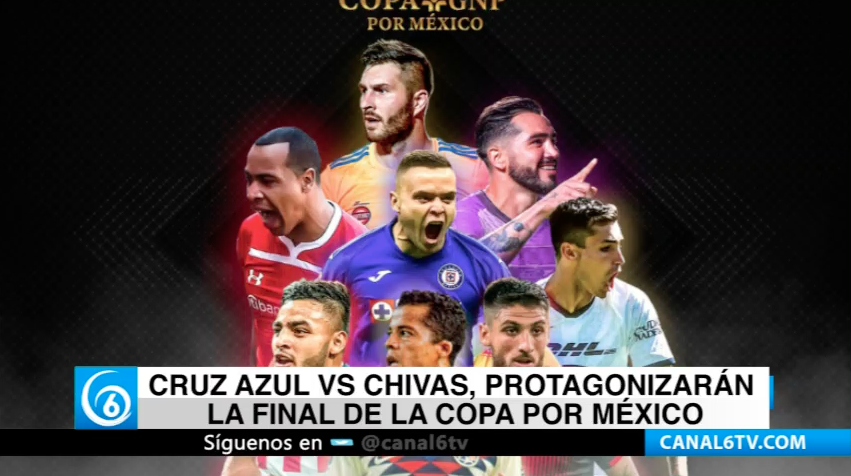 Cruz Azul contra Chivas, protagonizaron la final de la copa México