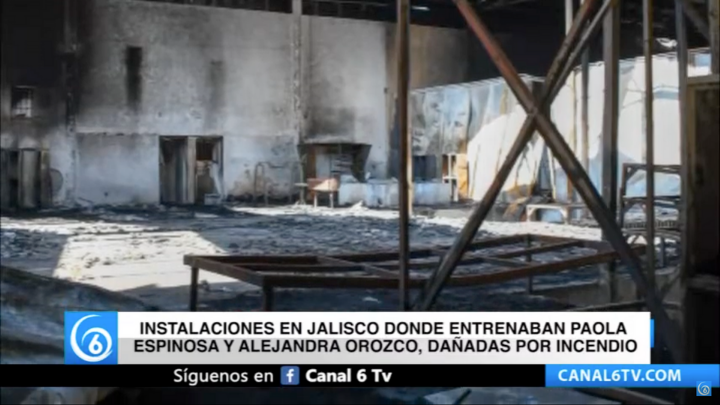Instalaciones en Jalisco donde entrenaban Paola Espinosa y Alejandra Orozco, dañadas por INCEN