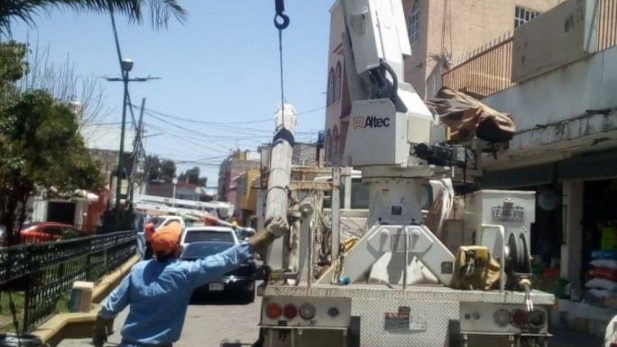 Los Reyes La Paz reforzó su alumbrado público