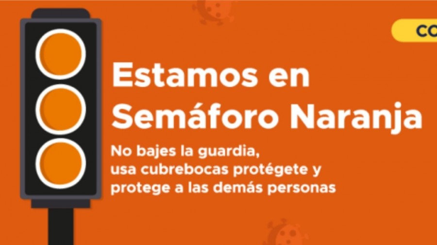 El EdoMex permanece en semáforo naranja
