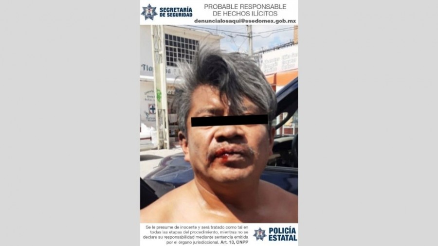 Detienen a sujeto que fue sorprendido golpeando a una mujer
