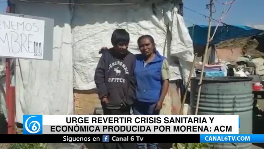 Urge revertir crisis sanitaria y económica producida por Morena: Aquiles Córdova Morán