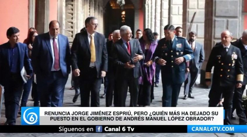 Renuncia Jiménez Espriú, pero ¿quién más ha dejado su puesto en el gobierno de AMLO?