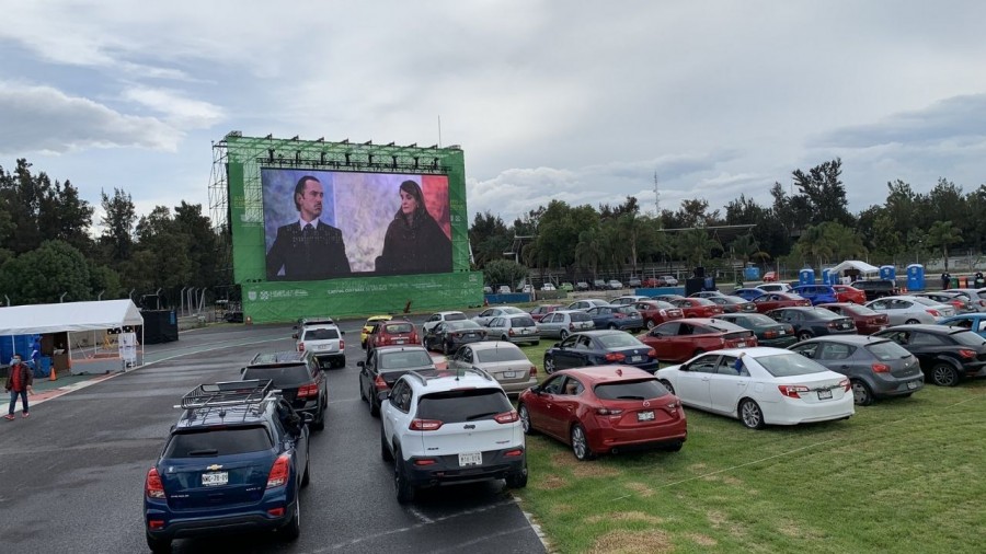 Nueva forma de ir al cine con Autocinema Mixhuca