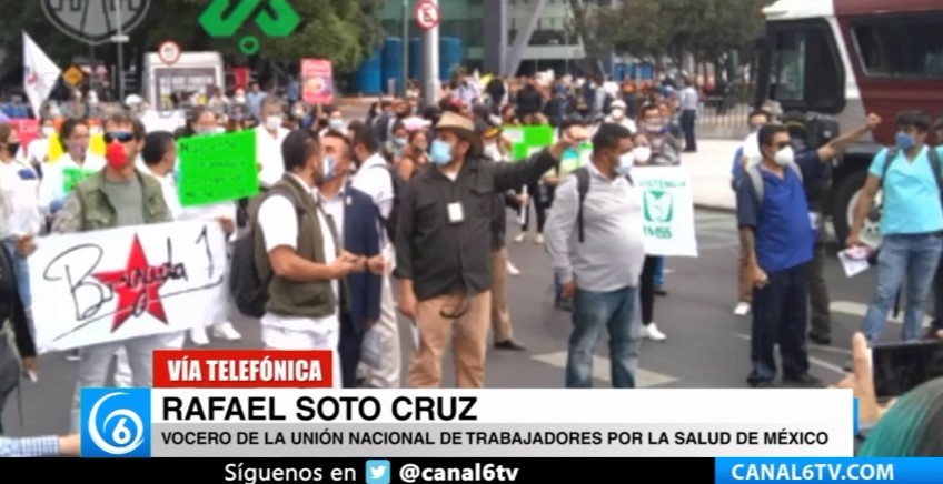 #EnEntrevista con Rafael Soto Cruz, Vocero de la Unión Nacional de Trabajadores por la Salud de México