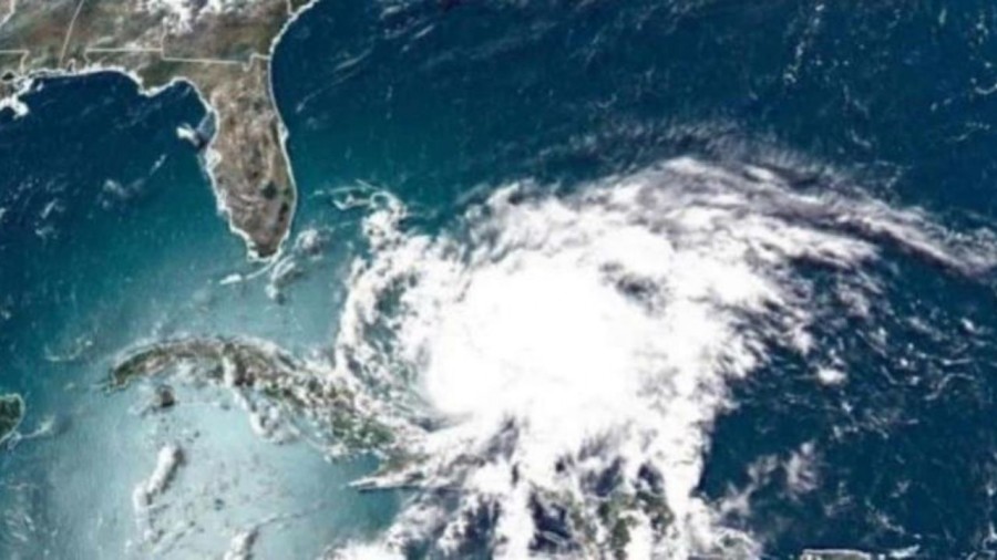 El huracán Isaías
