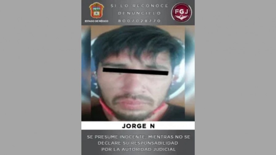 Presunto homicida es ingresado al penal de Chalco