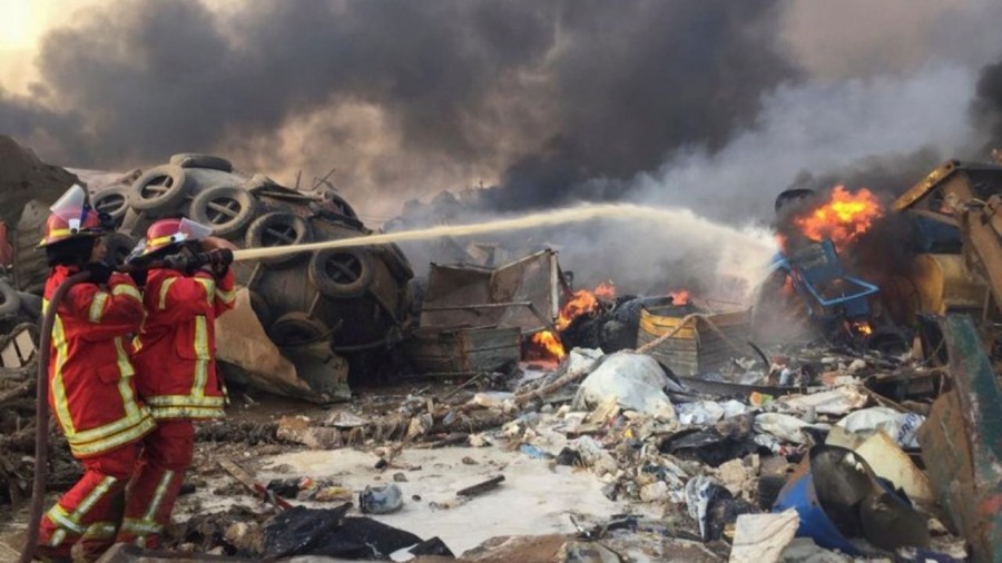 Explosión en Beirut, Líbano