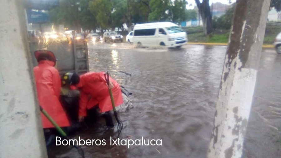 Ixtapaluca continúa con sus estrategias para minimizar inundaciones
