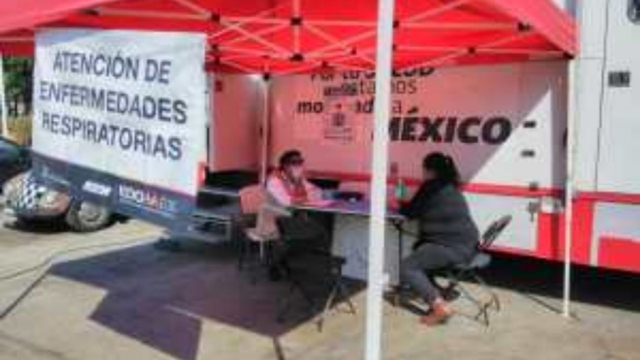 Continúan los servicios en las Unidades Médicas Móviles del EdoMex