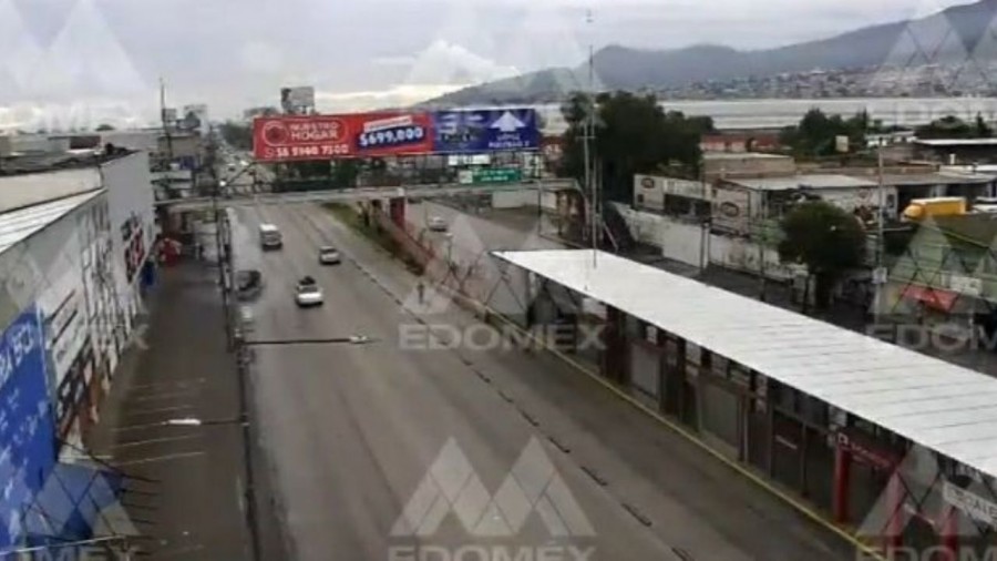 Graban impactante choque en la avenida López Portillo
