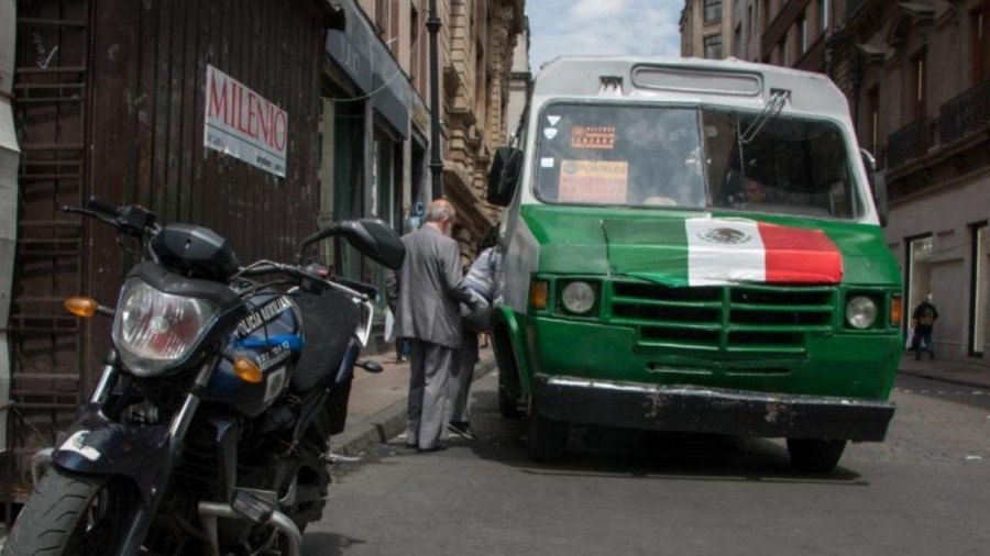 Las rutas con más reportes de asalto a transporte público