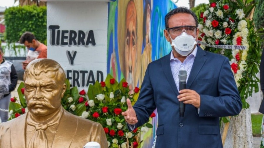 Valle de Chalco honra a Emiliano Zapata a 141 años de su natalicio
