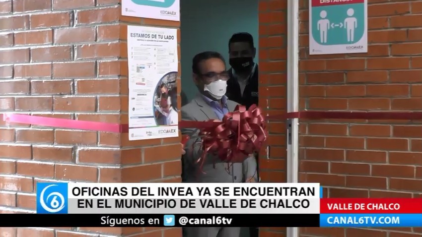 Oficinas del INVEA ya se encuentran en el municipio de Valle de Chalco